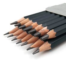 14 PC/set Professional Sketch Drawing Lápiz Set HB 2B 6H 4H 2H 3B 4B 5B 6B 10B 12B 1B Pintar Pencils Suministros de papelería